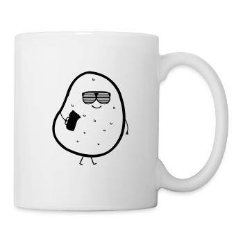 potato with beer - Mug - white - Right