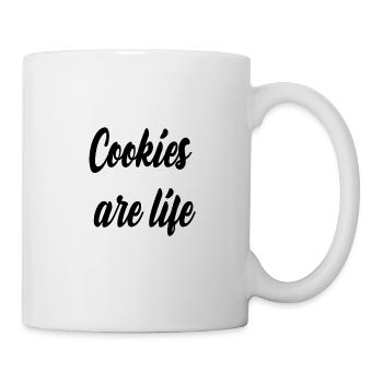 Cookies - Tasse - Weiß - Rechts