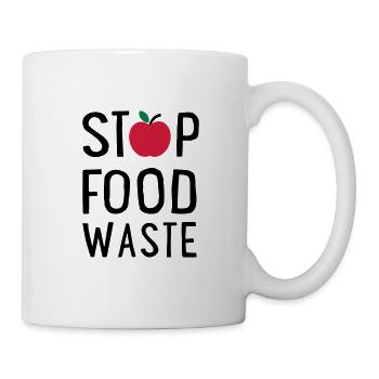 Lebensmittel´ - Tasse - Weiß - Rechts