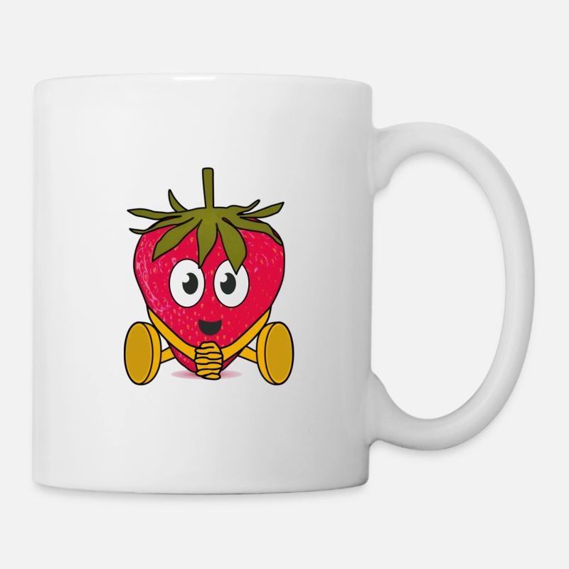 Fraise douce 2 - Mug blanc - blanc