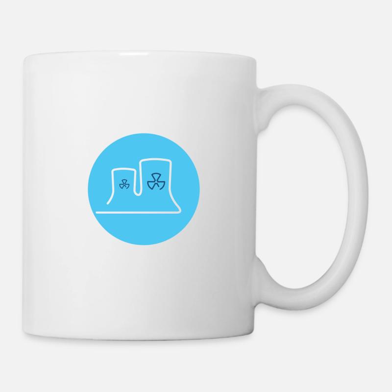 Nuclear power station - Mug - white