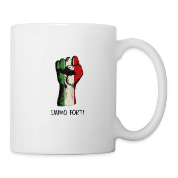 We are strong - Siamo forti - gift idea - Mug - white - Right