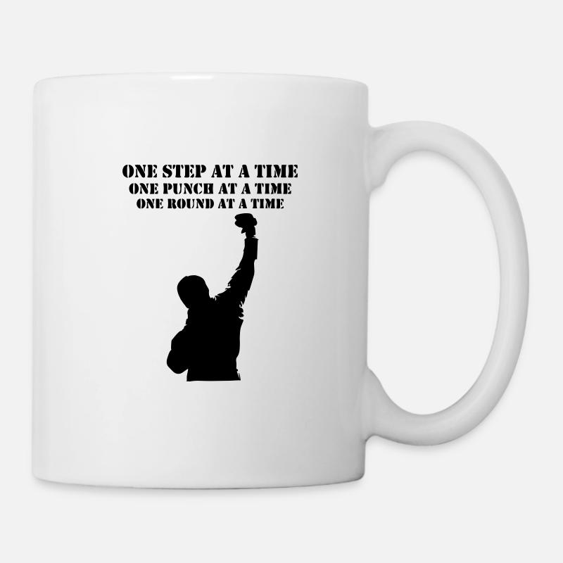 champion de boxe rocheuse Tyson Ali Mayweather - Mug blanc - blanc