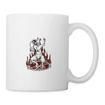 L'homme de chèvre - Mug blanc - blanc - Droite