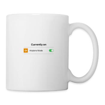 Airplane Mode - Chill Design - Airplane Mode - Mug - white - Right
