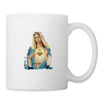 Holly Mary Maria Madonna Mariana Virgin Mary - Mug - white - Right