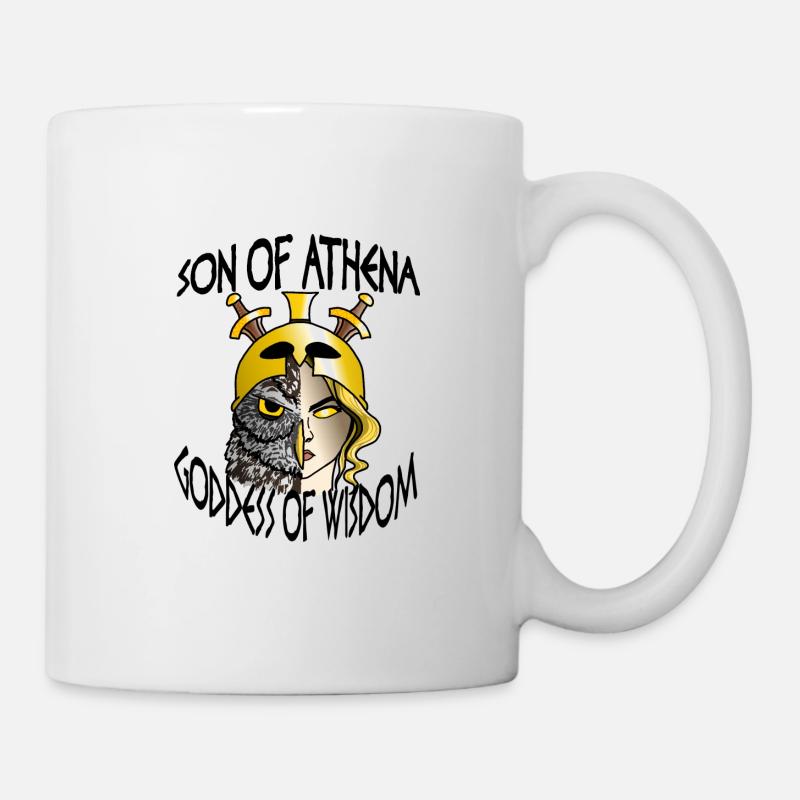 Sohn der Athene - Tasse - Weiß
