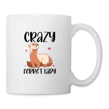 Amateurs de furet | Ferrets Animaux Cadeaux - Mug blanc - blanc - Droite