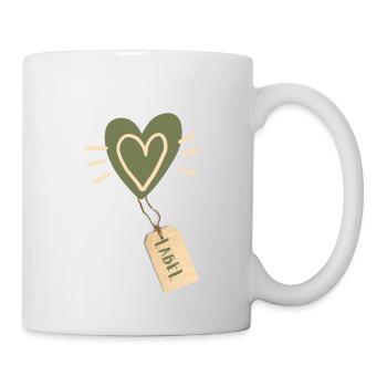 Label Love - Tasse - Weiß - Rechts