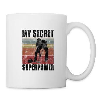 Curling is my superpower curler curling - Mug - white - Right