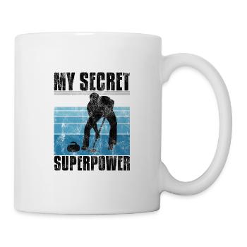Curling is my Superpower Curler Eisstockschießen - Mug - white - Right
