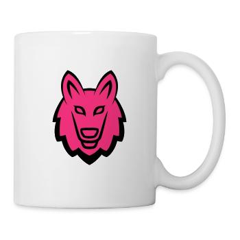 Wolf Mascot Logo - Mug - white - Right