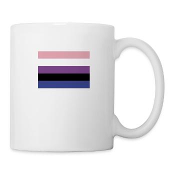 Genderfluid Pride Flag - Mug - white - Right