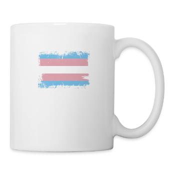 Trans Pride Flag - Mug - white - Right