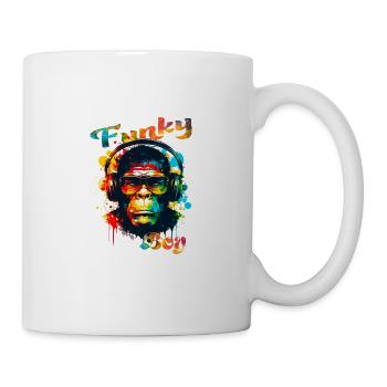 Funky Boy Monkey - Mug - white - Right