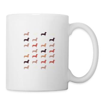 Dackel - Mug blanc - blanc - Droite