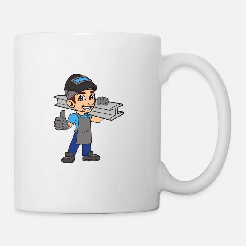 Schweißer Metallbauer - Tasse - Weiß