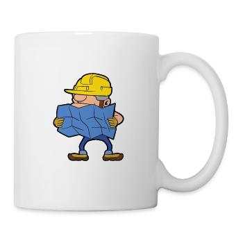 Construction company Construction company Construction workers - Mug - white - Right
