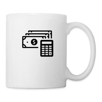 Calculer pour générer des profits - Mug blanc - blanc - Droite