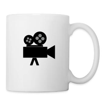 Caméra - Mug blanc - blanc - Droite