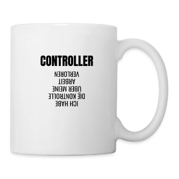 Controller Controlling Business Administration Gift Idea - Mug - white - Right