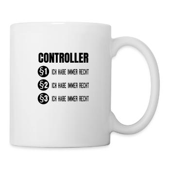 Controller Controlling Business Administration Gift Idea - Mug - white - Right
