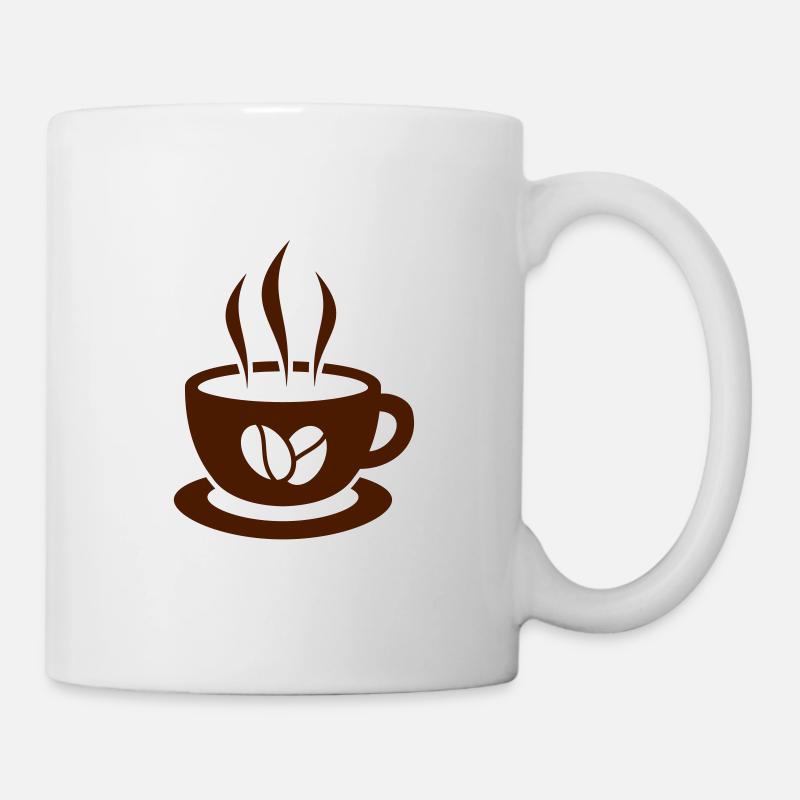 Kaffee - Tasse - Weiß