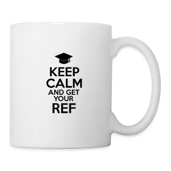 Referendariat Lehrer Lehrerin Geschenk Idee - Tasse - Weiß - Rechts