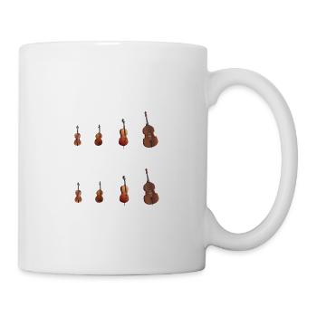 String Section-Ville Chef d’orchestre cadeau - Mug blanc - blanc - Droite