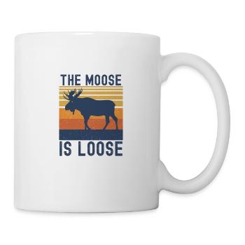 Elch - Tasse - Weiß - Rechts