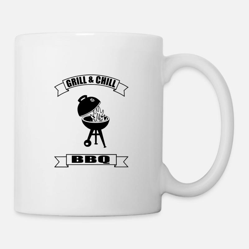 BBQ - Tasse - Weiß