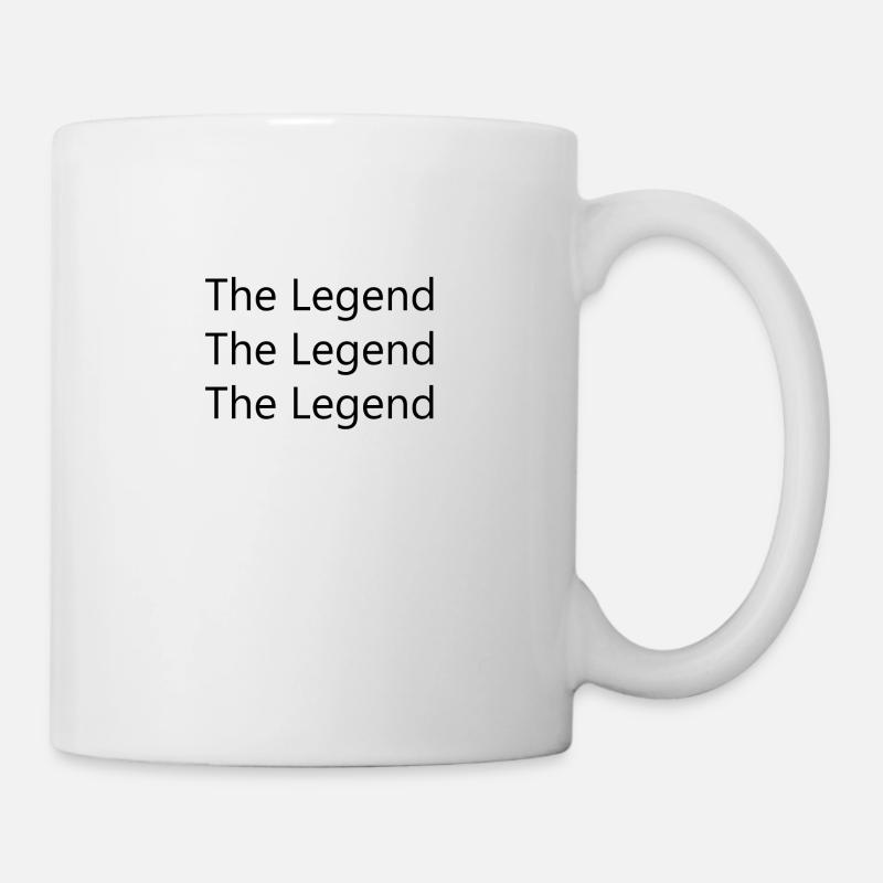 The Legend - Tasse - Weiß