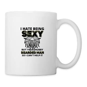 Barbe - Mug blanc - blanc - Droite