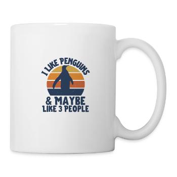 Penguin - Tasse - Weiß - Rechts