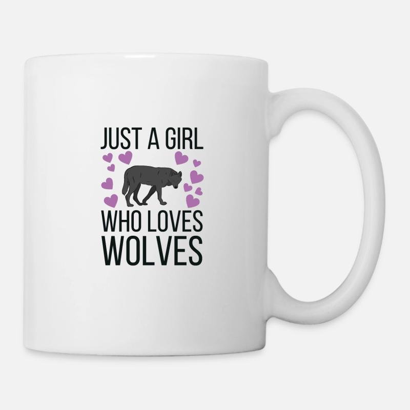 Wolf - Mug - white