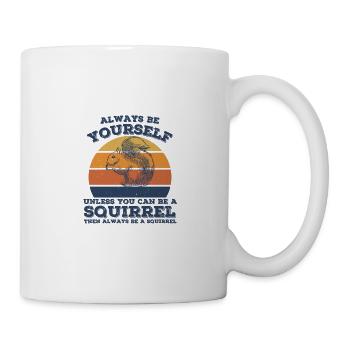 Écureuil - Mug blanc - blanc - Droite
