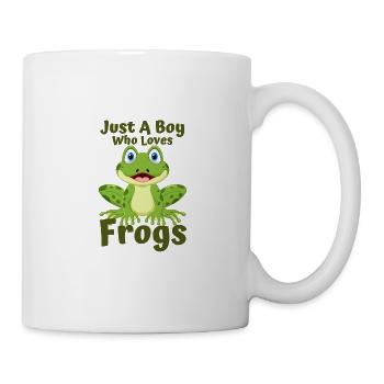 Frosch - Tasse - Weiß - Rechts