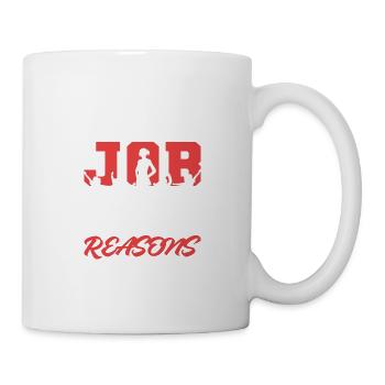 Petites raisons Personne engagée poison - Mug blanc - blanc - Droite