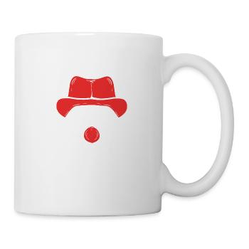 Toter Clown Komiker Gift - Tasse - Weiß - Rechts