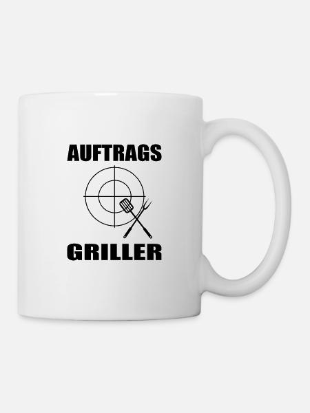 BBQ - Tasse - Weiß