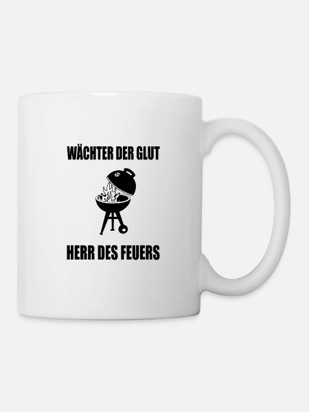 bbq - Tasse - Weiß