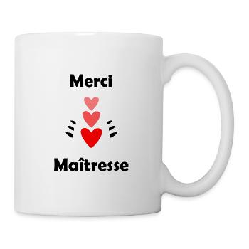 MISTRESS. THANK YOU. THANK YOU MISTRESS. GIFT - Mug - white - Right