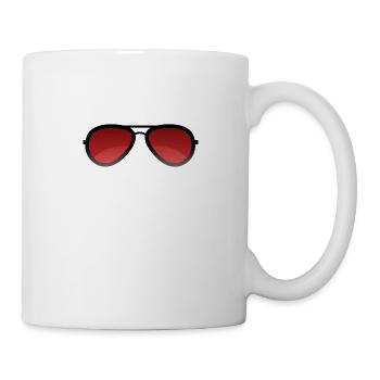 Coole Brille - Tasse - Weiß - Rechts