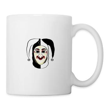 Ueli Maske Basler Fasnacht Morgenstreich Basel - Tasse - Weiß - Rechts