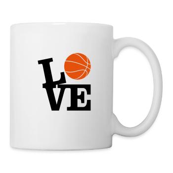 Love Basketball - Mug - white - Right