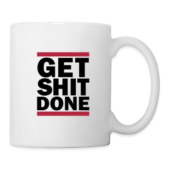 Get Shit Done - Mug - white - Right