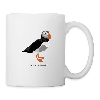 Puffin - Tasse - Weiß - Rechts