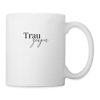 Trauzeugin - Tasse - Weiß - Rechts