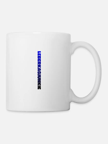 Bayern Leberkäse Leberkäsjunkie - Tasse - Weiß