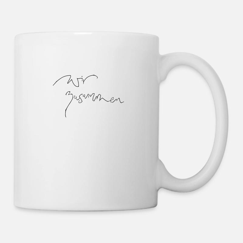 wir zusammen - Tasse - Weiß